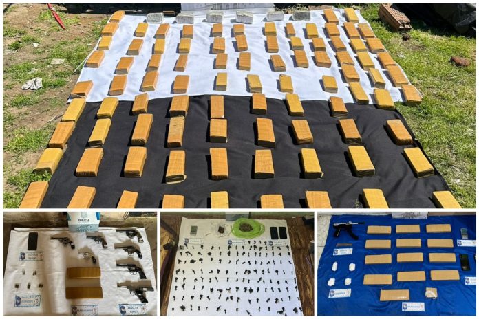 Megaoperativo antidrogas: desarticularon una banda narco que operaba en la provincia de Buenos Aires