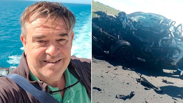 Tragedia en Pehuajó: un carnicero chocó de frente contra un camión de gas licuado y murió en el acto