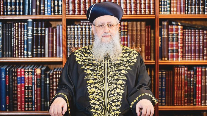 El Gran Rabino Sefardí de Israel, David Yosef, visita Argentina