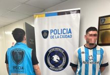 Encontraron asesinada a una mujer en un taller de chapa y pintura y detuvieron a su ex pareja tras una persecución