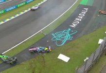 La explicación de Antonelli tras el triple despiste de Colapinto, Piastri y Hülkenberg: “Se derramó mucha agua a la pista”