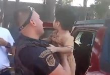 Dejaron a su nieto de 2 años sin ventilación y encerrado en la camioneta: la policía rompió un vidrio para rescatarlo