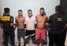Detuvieron a tres hombres por amenazar a tiros una barbería de Florencio Varela