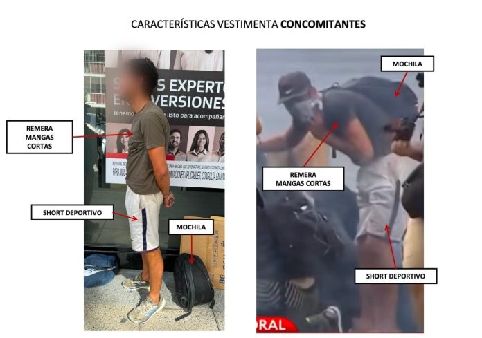 Detuvieron a uno de los acusados de provocar destrozos durante la marcha en el Congreso por la reforma laboral