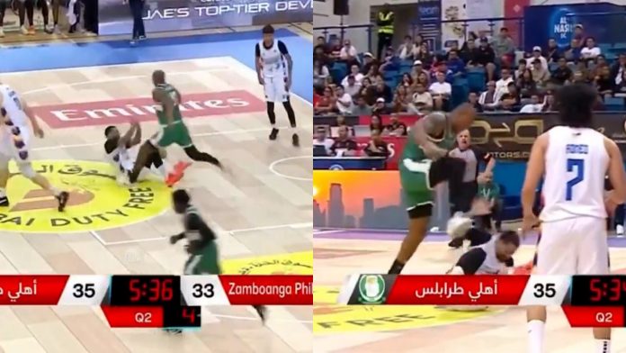 La brutal patada en la cabeza de un jugador a su rival en un partido de básquet que dio la vuelta al mundo: “Fue impactante”