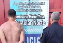 Mataron a golpes al sereno de un aserradero de Morón y el capataz del predio se entregó a las autoridades
