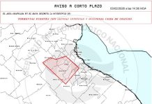 Tras el calor extremo, hay fuertes lluvias en el AMBA y advierten por una posible caída de granizo