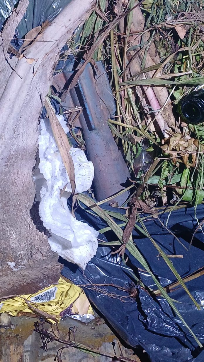 Un recolector de residuos encontró una bomba de aviación en la ciudad de Córdoba